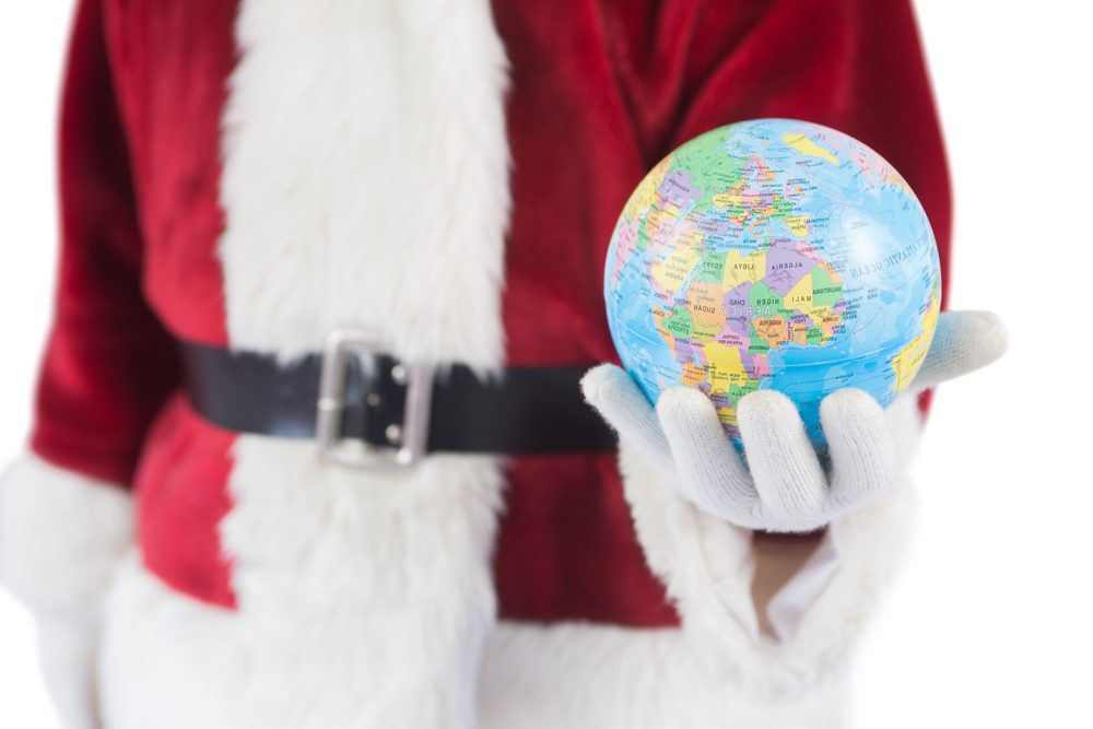 Weihnachten auf dem ganzen Globus